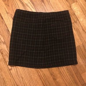 Plaid skirt